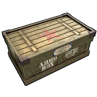 Ammo Crate Large Wood Box rust skin