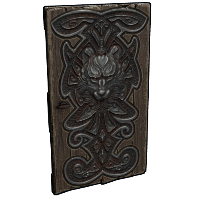 Wolf Den Wooden Door - Rust - ItemAnalyst