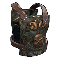Dead Souls Chest Plate Metal Chest Plate rust skin