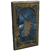 Broken Mirror Door