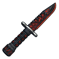 Combat Knife from Hell Combat Knife rust skin