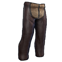 Cowboy Pants Burlap Trousers rust skin