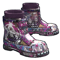 Apocalyptic Knight Boots Boots rust skin
