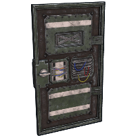Mainframe Door Armored Door rust skin