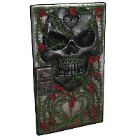 Dead Valentine Door Sheet Metal Door rust skin