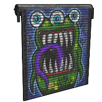 Monster Garage Door