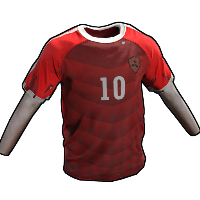 Rust Footballer Shirt T-Shirt rust skin
