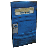 Potty Door Sheet Metal Door rust skin