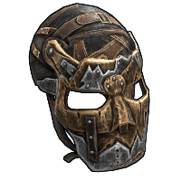 Wanderer's Face Mask Metal Facemask rust skin