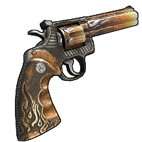 Hot Battle Steel Python Revolver rust skin