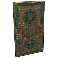 Aztec Gold Door - Rust - ItemAnalyst