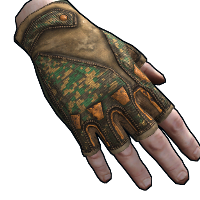 Firefighter Gloves Leather Gloves rust skin