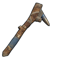 Megalodon Totem Pickaxe Stone Pickaxe rust skin