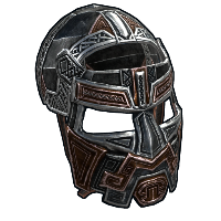 Dwarf Facemask Metal Facemask rust skin