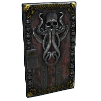 Trophy Pirate Door Sheet Metal Door rust skin