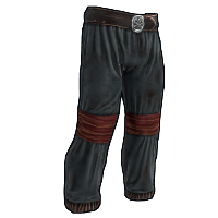 Pirate Pants Burlap Trousers rust skin