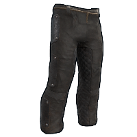 Blacksmith Pants Burlap Trousers rust skin