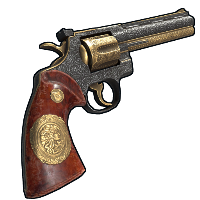 Engraved Python Python Revolver rust skin