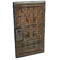 Aztec Door Sheet Metal Door rust skin