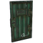 Green Armored Container Door