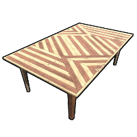 Parquet Table Table rust skin