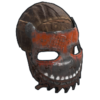 Scrapyard Curse Metal Facemask rust skin