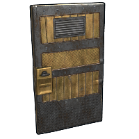 Brass Sentinel Door Sheet Metal Door rust skin