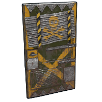 Door to Death Sheet Metal Door rust skin