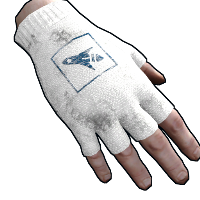Space Rocket Work Gloves Leather Gloves rust skin