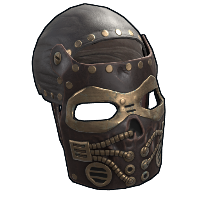 Machina Mask Metal Facemask rust skin