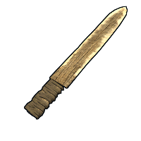 Wooden Sword Salvaged Sword rust skin