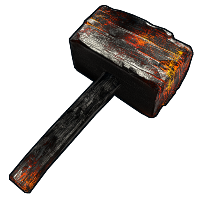 Scorched Hammer Hammer rust skin
