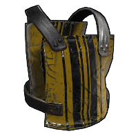 Racing Stripes Chest Plate Metal Chest Plate rust skin