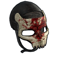 Sacrificial Mask Metal Facemask rust skin