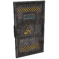 Laboratory Armored Door Armored Door rust skin