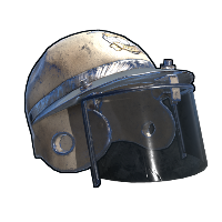 Captain's Helmet Riot Helmet rust skin