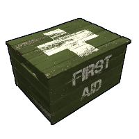 First Aid Box Rust Skin