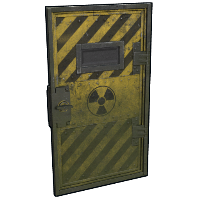 Radioactive Armored Door Armored Door rust skin