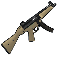 Polymer MP5 MP5A4 rust skin