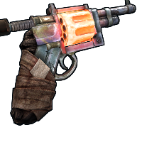 Hot-tempered Revolver Rust Skin