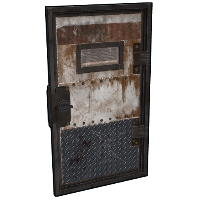 No Escape Armored Door rust skin