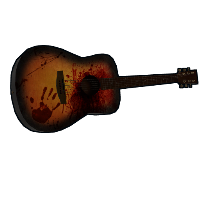 Addicted Guitarist Acoustic Guitar rust skin