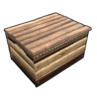 Medieval Small Wooden Box Wood Storage Box rust skin