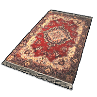 Soviet Carpet Rug rust skin