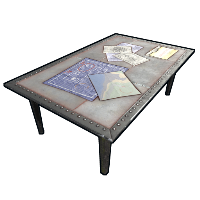 Off The Grid Table rust skin