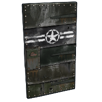 Army Metal Door Rust Skin