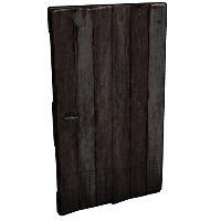 Bleached Ebony Door Wooden Door rust skin