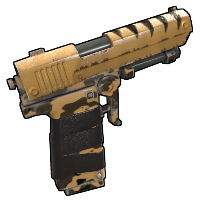 Desert Hunter Semi-Automatic Pistol rust skin