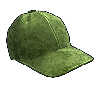 Green Cap Baseball Cap rust skin
