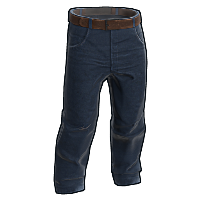 Blue Jeans Pants rust skin